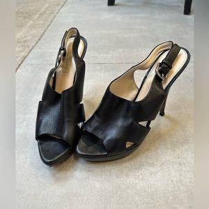 Prada heeled slingbacks